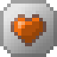 Orange Heart Canister