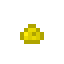 Tiny Pile of Yellow Garnet Dust