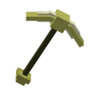 Enriched Gold Pickaxe